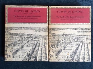 Item #018574 The Parish Of St. James Westminster Part One : South of Piccadilly 2 Volume Set -...