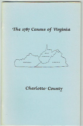 Item #018694 The Personal Property Tax Lists for the Year 1787 for Charlotte County, Virginia...