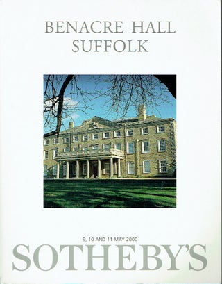 Item #018912 Benacre Hall Suffolk : The Property of the Estate of the Late Sir John Gooch, 12th Bt