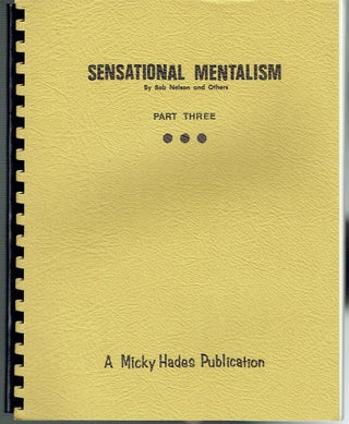 Sensational Mentalism [3 volumes]