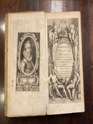 Philippi Cluverii Italia Antiqua; Opus post omnium curas elaboratissimum; tabulis geographicis ære expressis illustratum. Ejusdem Sicilia Sardinia et Corsica. Cum Indice Locupletissimo
