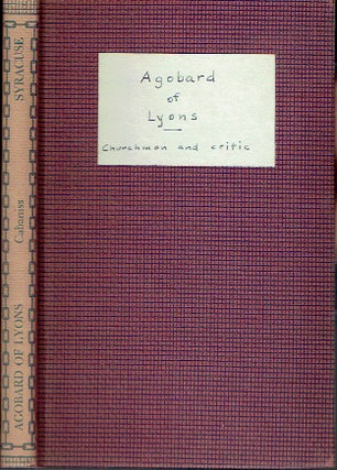 Agobard of Lyons : Churchman and Critic
