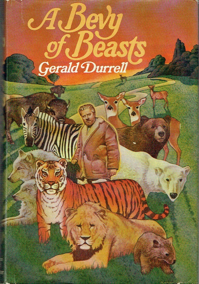 Item #019509 A Bevy of Beasts. Gerald Durrell.