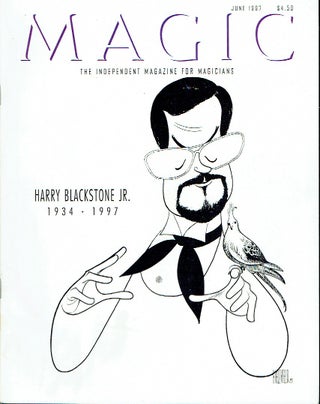 Item #020858 Magic: The Independent Magazine for Magicians June 1997 [Harry Blackstone 1934-1997