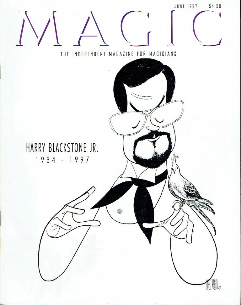 Item #020858 Magic: The Independent Magazine for Magicians June 1997 [Harry Blackstone 1934-1997]
