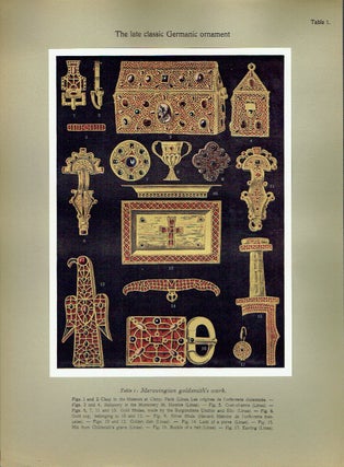 The Colored Ornament Of All Historical Styles: The Middle Ages (Das Mittelalter; Le Moyen Age; The Middle Age)