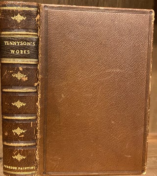 Item #020947 The Works of Alfred Tennyson, Poet Laureate. FOREDGE PAINTING, Alfred Tennyson