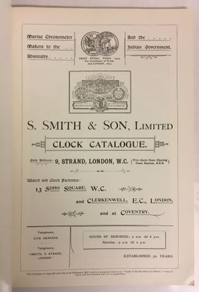 Smith & Son's Ltd Guide to The Purchase of a Clock - With Illustrations