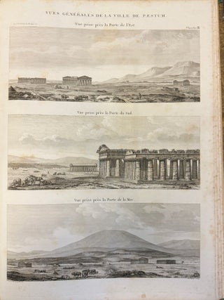 Les Ruines de Paestum ou Posidonia, Ancienne Ville de la Grande Grèce