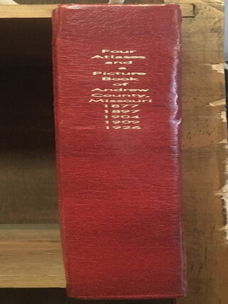 Item #022845 Four Atlases and a Picture Book of Andrew County, Missouri 1877 1897 1904 1909 1926