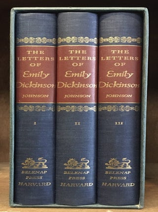 Item #023230 The Letters of Emily Dickinson. Emily Dickinson, Thomas Johnson, Theodora Ward, author