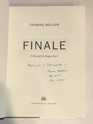 Finale: A Novel of the Reagan Years