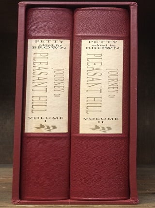 Item #023489 Journey to Pleasant Hill: The Civil War Letters of Captain Elijah P. Petty, Walker's...