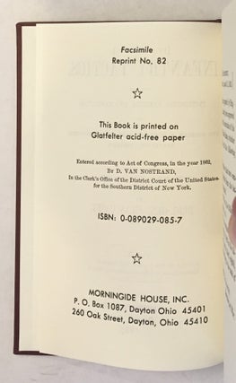 Infantry Tactics for the Instruction, Exercise, and Maneuvers of the Soldier, a Company, Line of Skirmishers, Battalion, Brigade, or Corps D'Armée