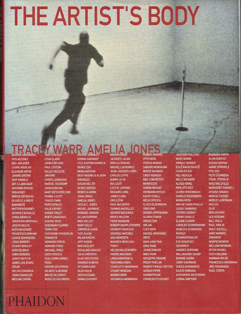Item #023562 The Artist's Body. Amelia Jones, Tracey Warr, survey by.