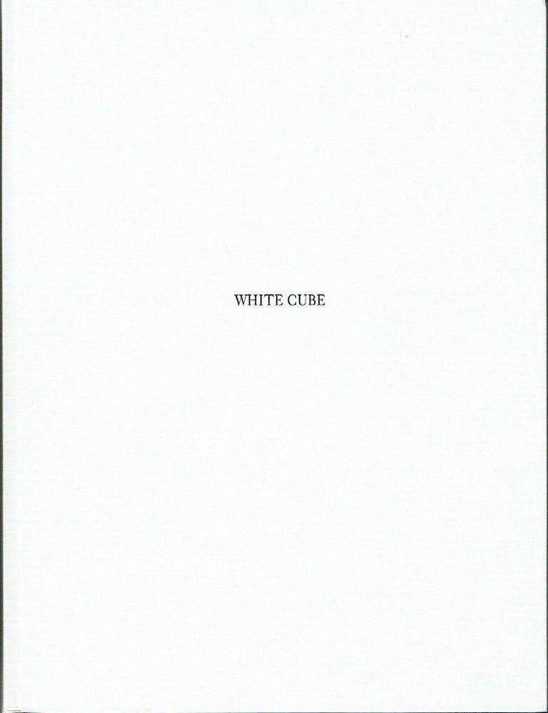 Item #023611 White Cube. 44 Duke Street, St. James's London. Volume I and II. Liam Gillick.