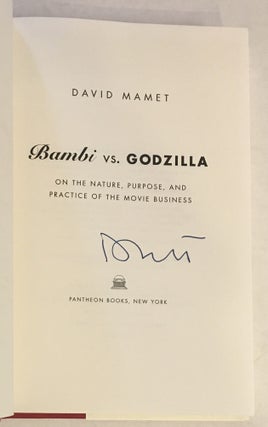 Bambi vs. Godzilla: On the Nature, Purpose, and Practice of the Movie Business