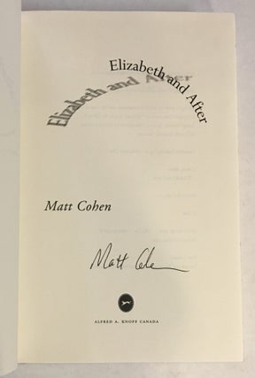 Elizabeth and After