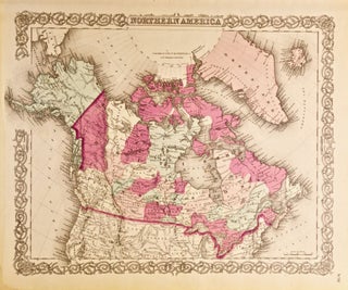 Item #418558 Northern America [Canada] [Map of]. G. W. Colton, C B