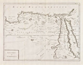 Item #418721 Aegyptus et Cyrenaica [Map of Egypt and Cyrenaica] [Africa] [Libya] [Kyrenaika]....