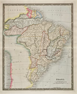 Item #418724 Brazil [Map of]. John Dower