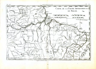 Item #418901 Carte de la Partie Septentrionale du Bresil [Map of the Northern Part of Brazil]...