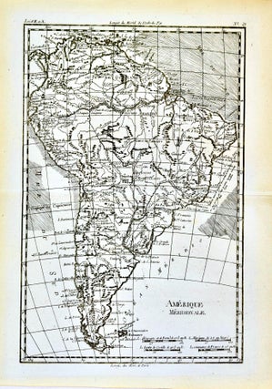 Item #418906 Amérique Méridionale [Map of South America]. Rigobert Bonne