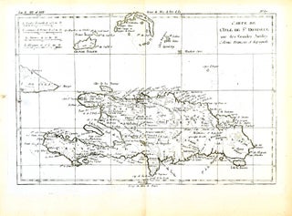 Item #418916 Carte de l'Isle de St. Domingue une des Grandes Antilles Colonie Françoise et...