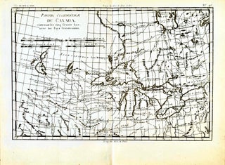 Item #418920 Partie Occidentale du Canada, contenant les cinq Grands Lac, avec les Pays...