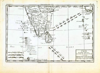 Item #418925 Carte de la Partie Inférieure de l'Inde en de çà du Gange, contenant l'Isle de...