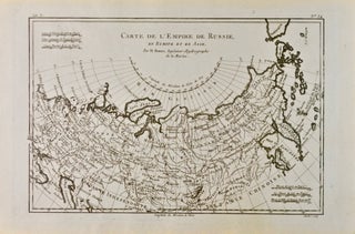 Carte de l'Empire de Russie, en Europe et en Asie. Rigobert Bonne.