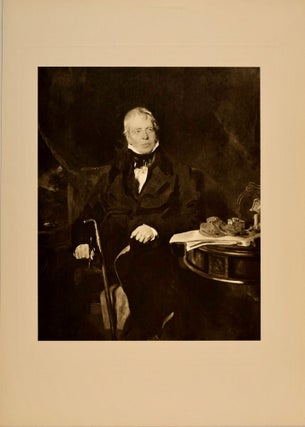 Item #618894 Portrait of Sir Walter Scott. Lionel Cust
