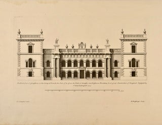 Item #618943 The North Front of Grimsthorp in the County of Lincoln. Colen Campbell