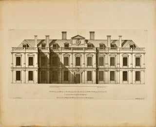 Item #618946 The Elevation of Althrop in Northamptonshire. Colen Campbell