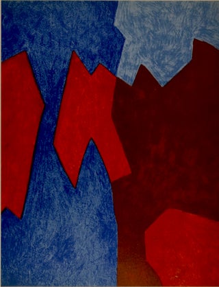 Item #618948 Composition in Blue and Red. Serge Poliakoff